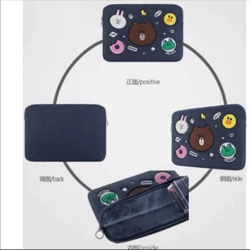 Line Friends Laptop Case - Picture 3 of 7